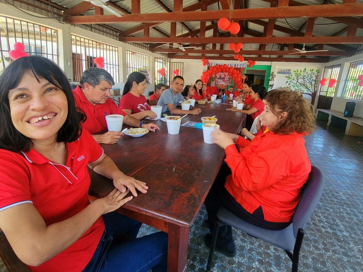 Community Valentine's Day celebration